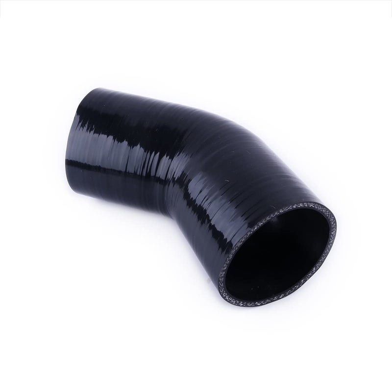 OHOB-COOL 45 Degree 3 Inch Elbow Silicone Coupler Hose,4-Ply Reinforced Turbo,Intercooler, intake Piping Hoses ID 3(76mm) - Image 2